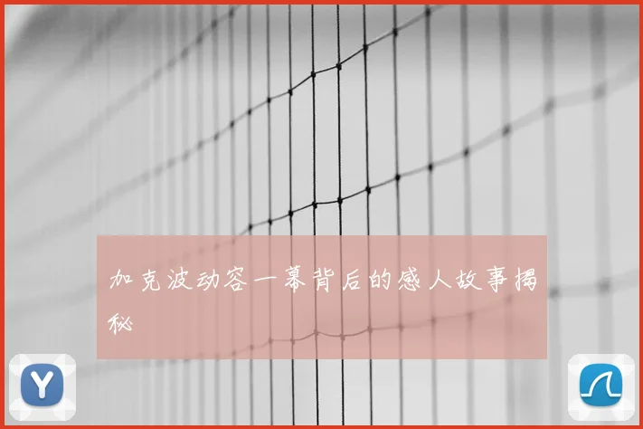 加克波动容一幕背后的感人故事揭秘
